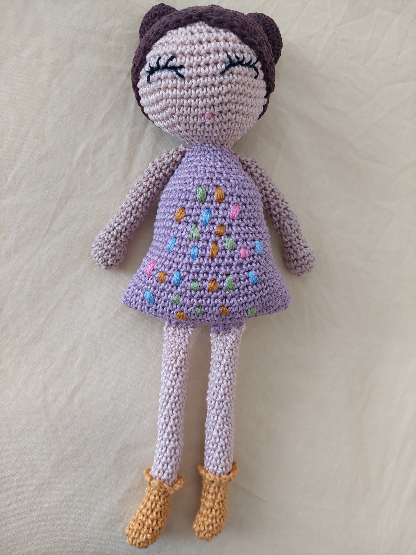 Boneca Naninha Amigurumi